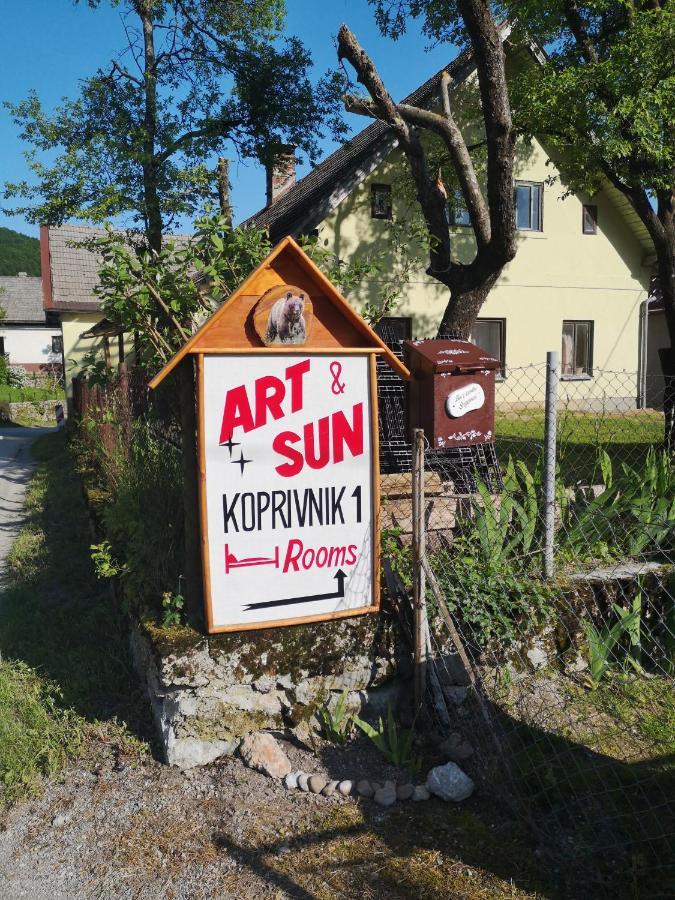 Art&Sun In An Incredible Village Koprivnik Exterior foto